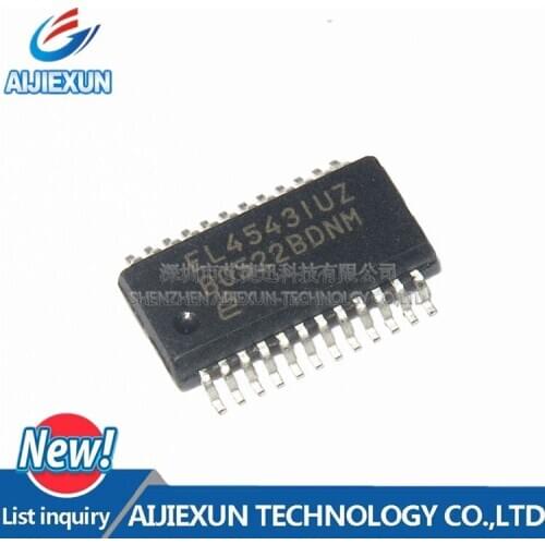 10Pcs EL4543IUZ SSOP24 IC DVR TRPL DIFF TW-PAIR 24-QSOP New and original