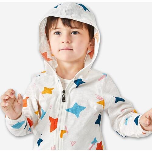 2019 summer kid Sunscreen clothes Dinosaur boys girls Comfortable Ultrathin rash guards full t shirt baby Toddler casual tops