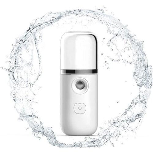 2021 40ML Facial Sprayer Intelligent Nano Spray Nebulizer USB Rechargeable Body Face Skin Moisturizing Beauty Facial Steamer