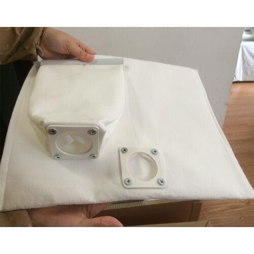 5 Pieces Dental Laboratory Consumable Materials Dental Vacuum Dust Extractor Used Dust Filter Bag with Small and Big Size