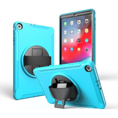 Case for Samsung Galaxy Tab A 10.1 SM-T510/T515 Shockproof Hand Strap Cover for Samsung Galaxy Tab A 10.1 2019 Pencil Holder