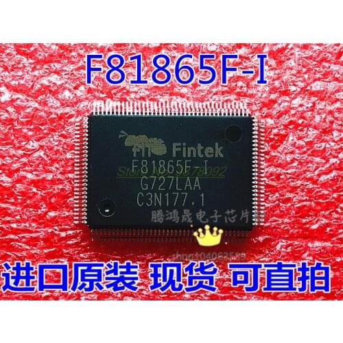 For FINTEK F81865F-I QFP128 F81865F QFP128 F81865F-1 Motherboard CPU Car ic Chipest Performance Chip, on-board Computer chip