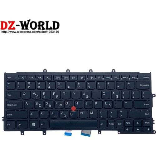 New Original GR Greece Greek Keyboard for Lenovo Thinkpad X230S X240 X240S X250 X260 Laptop 04Y0913 04Y0951