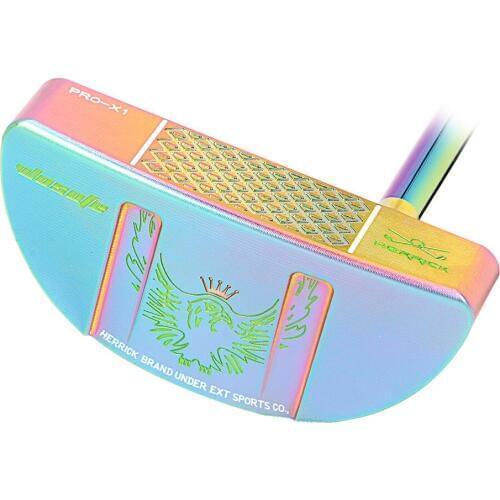 Golf clubs putter men right handed Semicircular shape Forged cnc steel Bending shaft face balance festoon Individualization