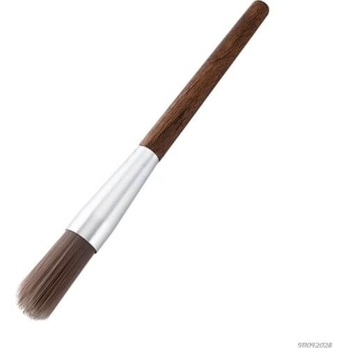 Coffee Grinder Machine Cleaning Brush Bristles Dusting Brush with Wooden Handle Cleaner Tool for Barista Home Kitchen wholesales