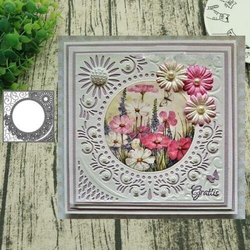 Lace metal cutting dies cut die mold decoration Scrapbook paper craft knife mould blade punch stencils