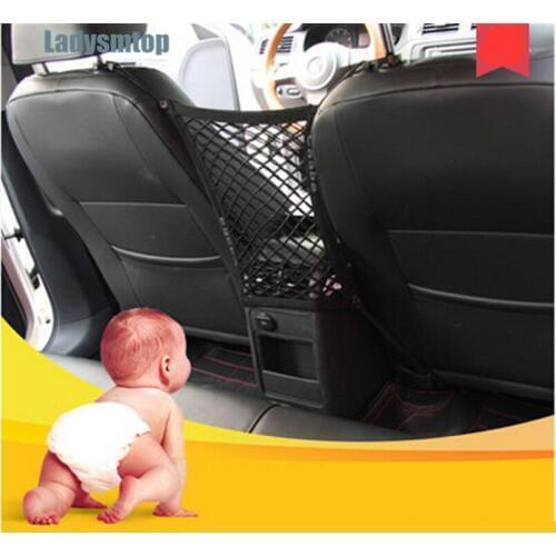 Ladysmtop Car Trunk Seat Net bag Pocket Case For FIAT 500 Idea Uno Palio Freemont Cross Coroma Panda Tipo Punto