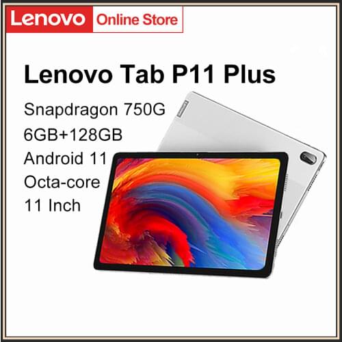 Global firmware 2021 Lenovo Xiaoxin Pad Plus Tablet PC Snapdragon 750G Octa Core 6GB 128GB 11 inch 2K Screen Android 11 WiFi