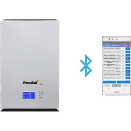 Free maintenance deep cycle rechargeable 48V 200ah lithium ion lifepo4 battery Tesla Powerwall Wall-mounted battery for Solar