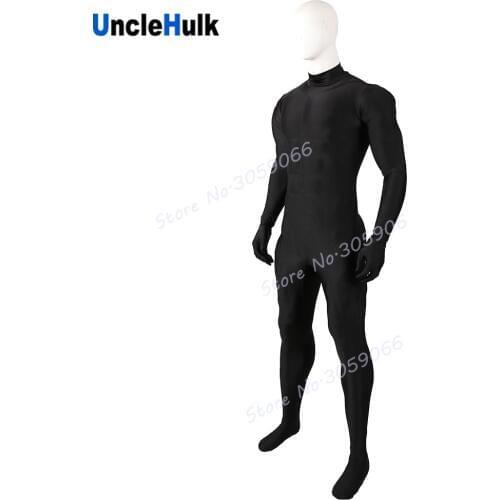 Slight Muscle Suit Silk Floss Muscle Shape Black Bodysuit - Model A2 - color can be changed | UncleHulk