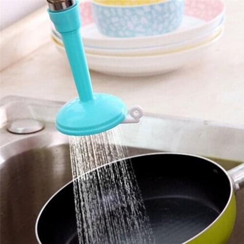 New Arrival Kitchen Faucet Adjustable Tap Extender Single Bracket Single Hole Kitchen Tap Saving Water Filter Sprinkler wholesal