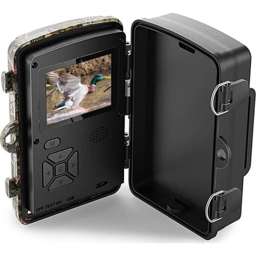 12MP 1080P Wildlife Hunting Trail and Game Camera with 16GB/32GB TF Card Motion Activated Security Camera IP66 Waterproof