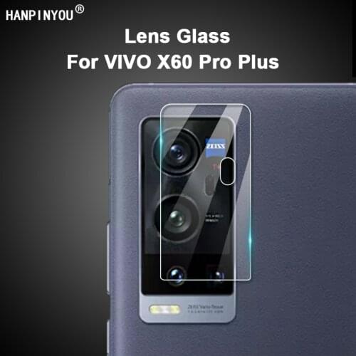 For ViVO X60 X60t Pro Plus 5G 6.56" Clear Ultra Slim Rear Back Camera Lens Protector Cover Soft Tempered Glass Protection Film