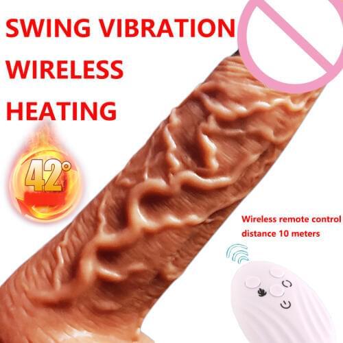 Realistic Dildo Erotic Vibrator Heating Flexible Penis Dick With Suction Cup Adult Product Female Masturbation Sex Toy For Women