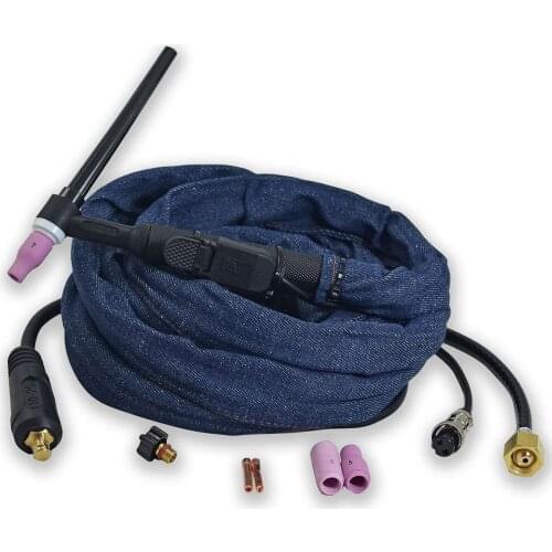 WP9 WP9FV TIG Welding Torch Gas Tungsten Arc Weld TIG Flexible Head Gas Valve Separated Type