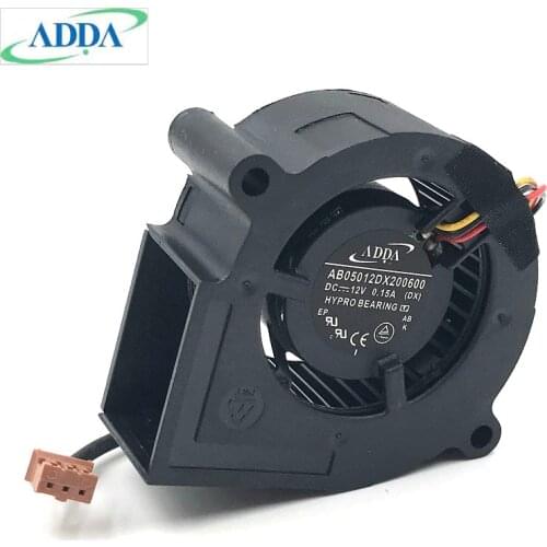 1pcs FOR ADDA 5cm AB05012DX200600 5020 12v 0.15a Blower Cooling fan