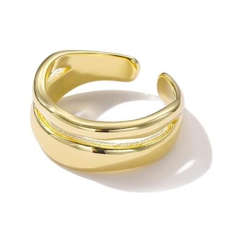 Punk Vintage Open Chain Rings For Women Boho Female Charms Jewelry Men Antique Knuckle Ring Fashion Party Gift