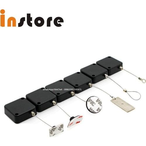 50 Pcs Merchandise Retractable Electrical Pull Box Retracting Anti-Lost Automatic Anti-Theft Cable Recoiler For Retail Display