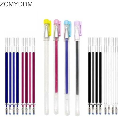 ZCMYDDM 10/20pcs High Temperature Disappearing Pen with 4pc Pen Case for Dressmaking Patchwork Leather Fabric DIY Sewing Tools