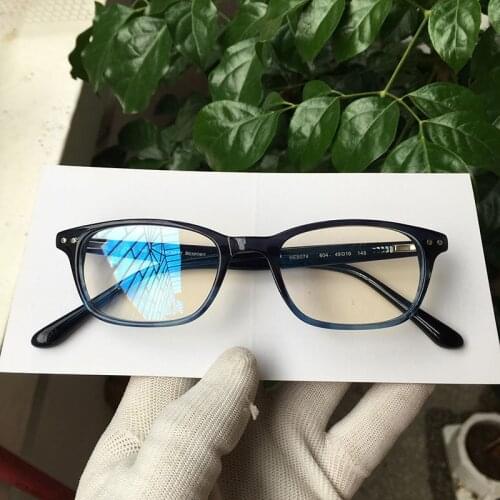 Women Prescription Eyeglasses Frames Myopia Glasses Progressive Eyewear Acetate Spring Hinge