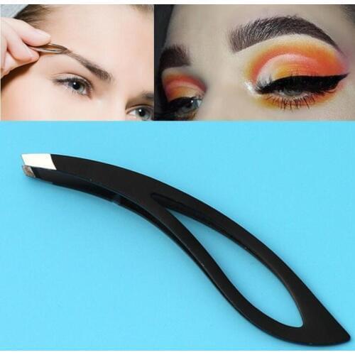 1 Pcs Stainless Steel Anti-static Tweezers Watchmaker Epilation Eyebrow Tweezers Clip Nose Tweezers Eyebrow Beauty Makeup Tools