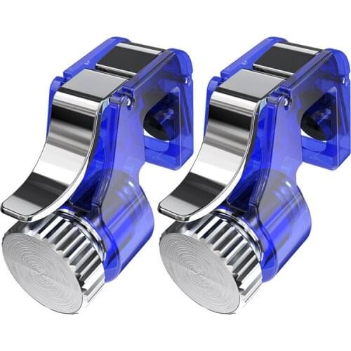 2PCS Mobile Phone Game Fire Button Smart Phone Metal Game Trigger L1 R1 Shooter for Iphone