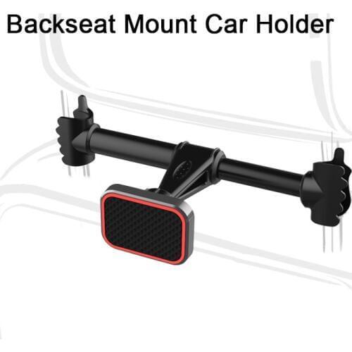 XMXCZKJ Magnetic Mount Holder Car Back Seat Headrest Holder For iPhone 11 Universal 360 Rotation Tablet Stand Smartphone Phone