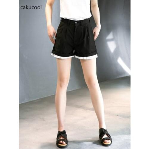 Женские завышенные шорты Cakucool China At AliExpress