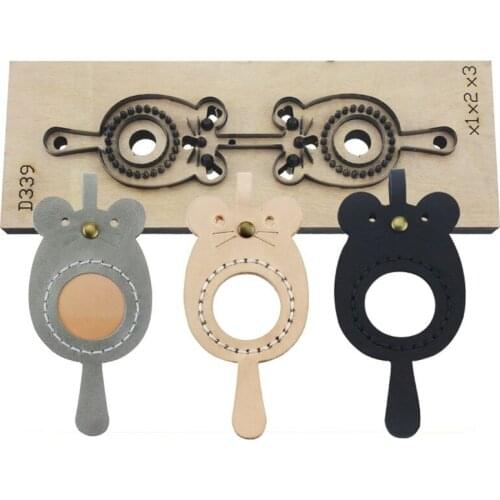 Diy Craft Wooden Mold Cutting Dies Leather Pendant Supplies Template Suitable For Common Die-cutting Machines