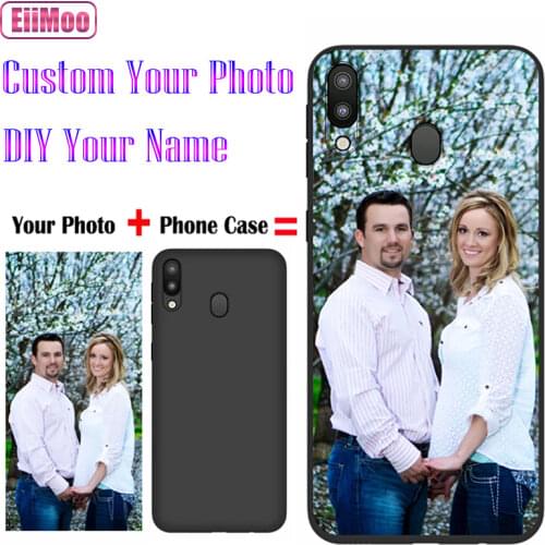 EiiMoo DIY Custom For Samsung Galaxy A12 5G A40 A50 A60 A70 A80 A70E A50S Case Name For Samsung M01 A01 Core M11 A41 A81 A91 A11