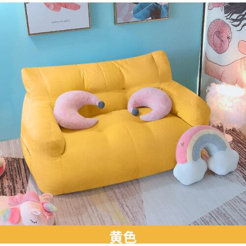 Lazy Bean Bag Sofa Lovely Bedroom Double Sofa Small Family Balcony Tatami Armchair Chaise Lounge Sofa Recliner chair