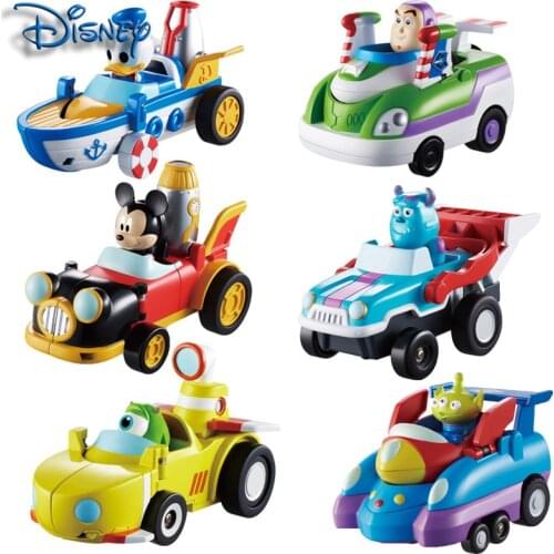 Disney Toy Story Three-Eyed Boy Pull Back Car Monster University Sullivan Pull Back Car Childrens Toy Rapid Deformation Car