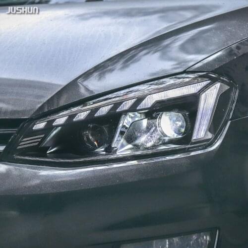 New style for VW Golf 7 MK7 LED Headlight Golf7.5 R LINE Design DRL Hid Dynamic Signal Head Lamp Bi Xenon Beam
