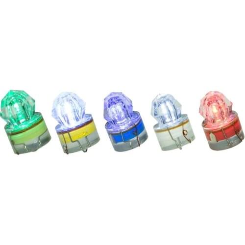 Fishing Underwater Light TOPIND Deep Drop Squid Fishing Lure LED Attractor Light Night Attractive Bait Flashing Lamp Attracting