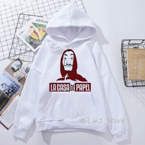 Movie Money Heist The House of Paper hoodies men women La Casa De Papel hooded sweatshirt unisex tracksuit funny streetwear