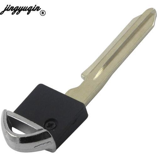 Jingyuqin 10Pcs/Lot Remote Smart Emergency Valet Insert Car Key For Nissan Infiniti Alitma Armada Cube Sentra EX35 M45 2006-2011