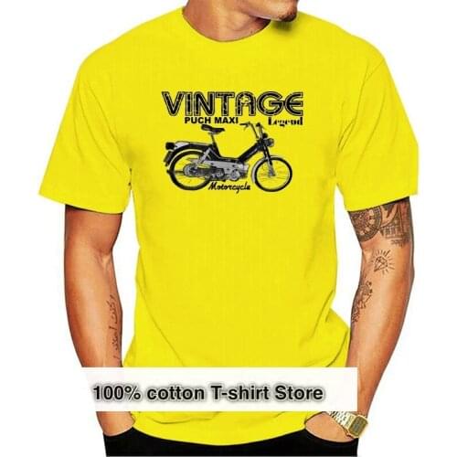 Puch maxi inspired vintage motorcycle classic bike shirt tshirt(1)