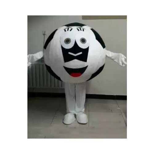 Factory advertising mascot costume football soccer ball mascot costume