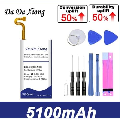 High Capacity Battery 4750mAh for Samsung Galaxy S9 Plus Batteries G9650 G965 G965F G965A G965T G965S G965R4 G965V EB-BG965ABE