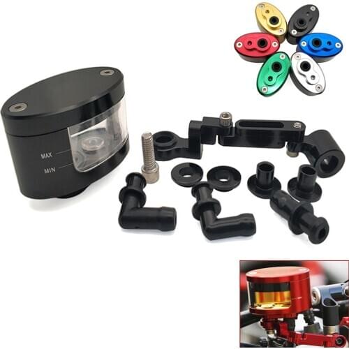 For Ducati CR80R CRF150R CRF450R CRF250X CRF450X Motorcycle accessories Brake Fluid oil Reservoir Cup tank +support bracket