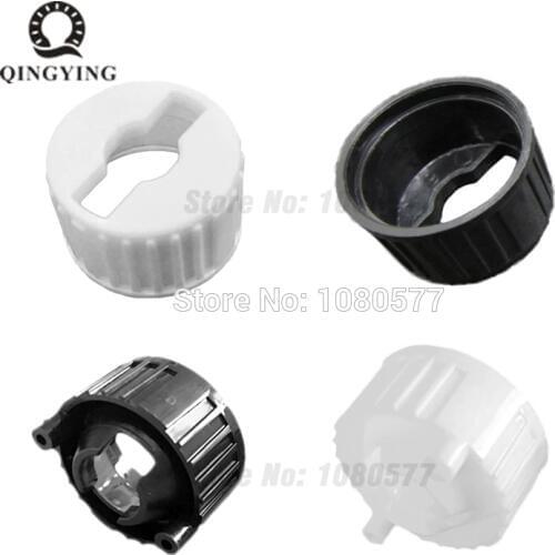 White / Black LED Lens Holder Bracket For 1W 3W 5W 20mm Optical PMMA LED Lens