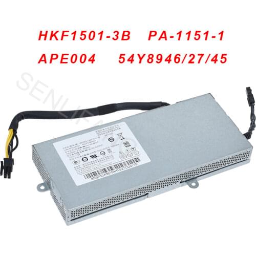 For AIO Lenovo ThinkCentre M800z M900z M8350z Power Supply HKF1501-3B PA-1151-1 APE004 54Y8946/27/45