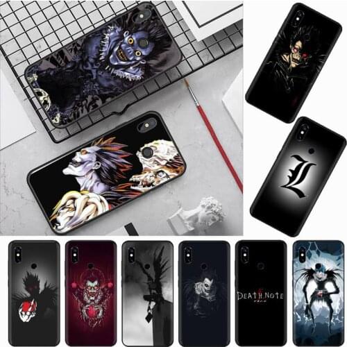 Anime Ryuk DEATH NOTE Phone Case For Xiaomi Redmi note 7 8 9 t k30 max3 9 s 10 pro lite