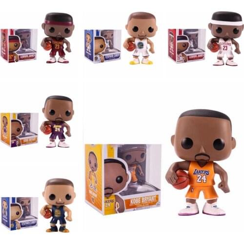 FUNKO Basketball Starblack Mamba Kobe 11# Action Figure Collectible Model Toys for Fans