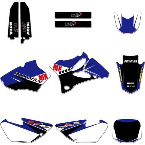 Motorcycle Dirt Bike TEAM GRAPHICS & BACKGROUNDS DECALS STICKERS Kits For Yamaha YZ85 YZ 85 2002 -2014 Motocross 3M