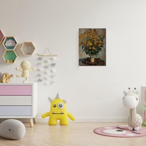 Claude Monet Painting Jerusalem Artichokes High quality Oil Painting Canvas Landscape Art Reproduction Suppliers