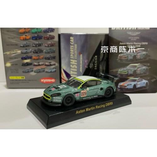 1/64 KYOSHO Aston Martin RACING DBR9 # 009 LM F1 RACING Collection of die-cast alloy car decoration model toys