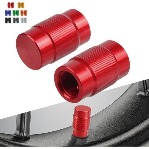 Wheel Tire Valve Caps For Honda XL 650 600 700 1000 125V Transalp Varadero XRV750 DUCATI MONSTER 600 620 848 696 796 1200