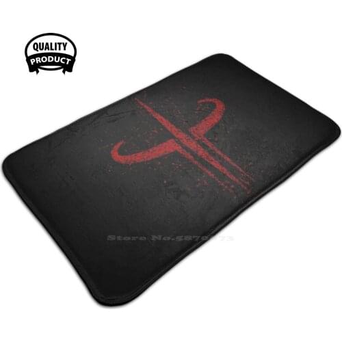 Quake 3 Comfortable Door Mat Rug Carpet Foot Pad Quake Quake 3 Q3 Q3A Quake 2 Fps First Person Shooter Gaming Video Game Splat