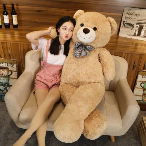 Creative Giant American Bear Plush Doll Soft Stuffed Animal Teddy Bear Plush Toys Kids Girls Valentine Lover Birthday Gift